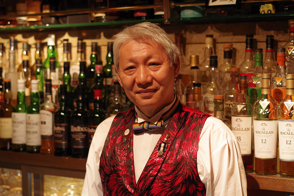 Bar マスダのマスター 増田隆史さん
